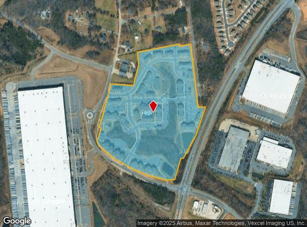 6300 Wild Iris Ct, Concord, NC Parcel Map