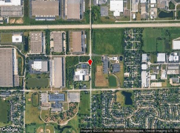  1650 N Randall Rd, Aurora, IL Parcel Map