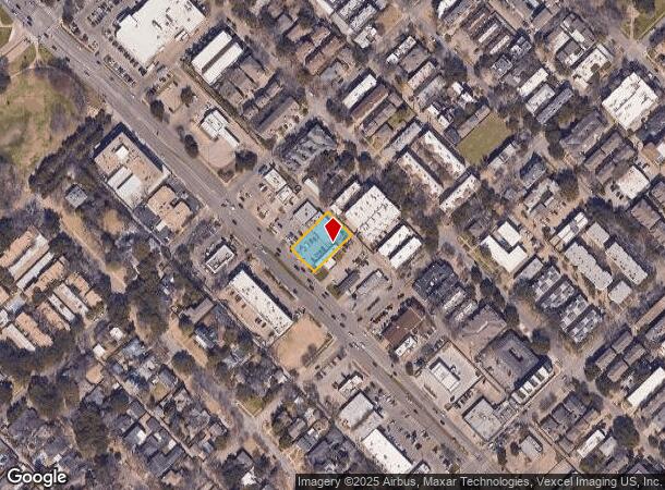  4416 Lemmon Ave, Dallas, TX Parcel Map