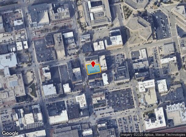  824 Main St, Cincinnati, OH Parcel Map