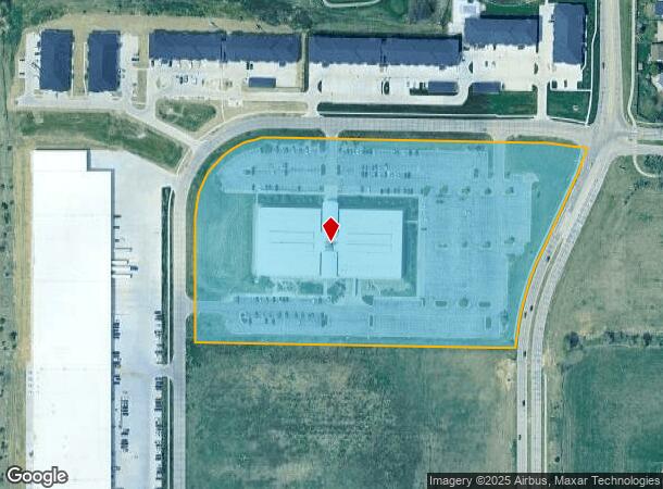  1301 W Highland Blvd, Lincoln, NE Parcel Map