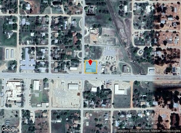 1100 N 1St St, Haskell, TX Parcel Map