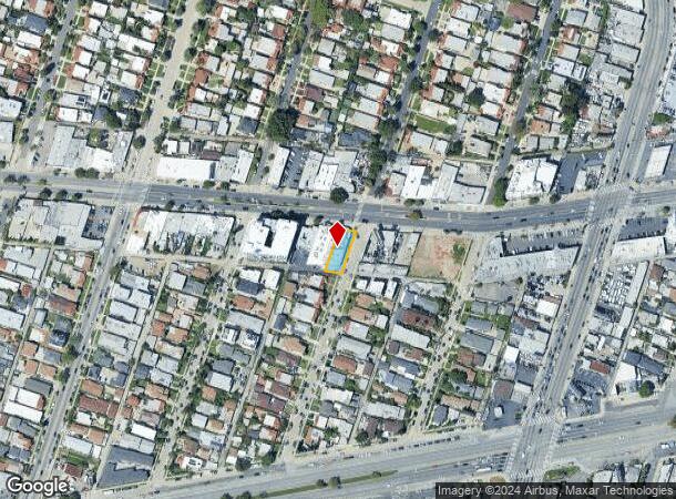  5030 W Pico Blvd, Los Angeles, CA Parcel Map