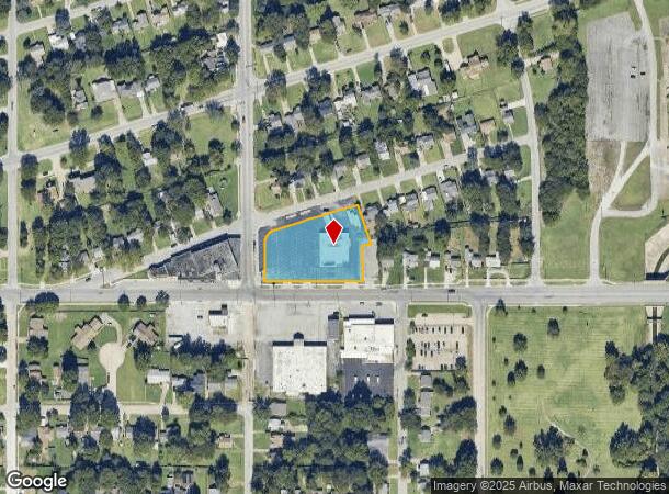 601 E Apache St, Tulsa, OK Parcel Map