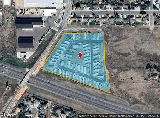 2201 S 15Th St, Laramie, WY Parcel Map