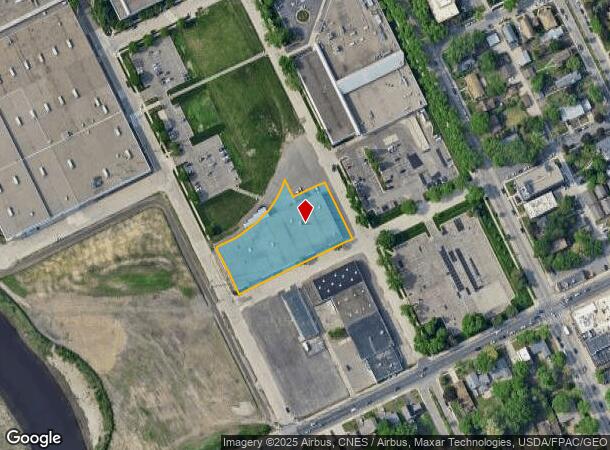 907 Sibley St Ne, Minneapolis, MN Parcel Map