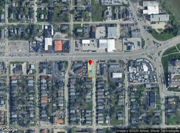  2441 W 16Th St, Indianapolis, IN Parcel Map