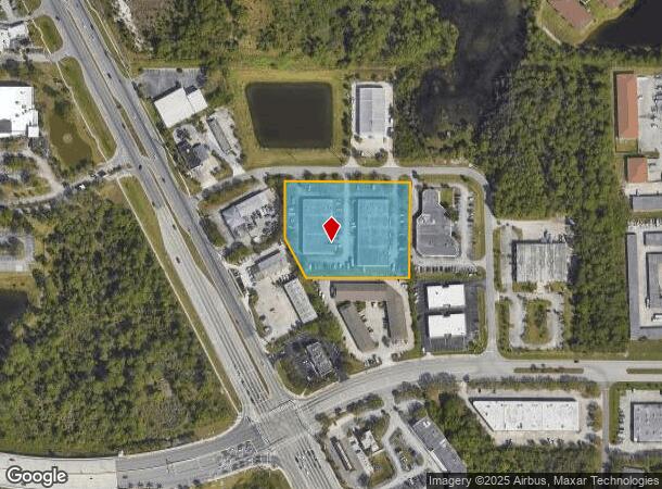  1418 Se Huffman Rd, Port Saint Lucie, FL Parcel Map