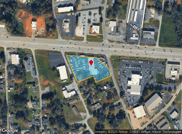  14445 E Wade Hampton Blvd, Greer, SC Parcel Map
