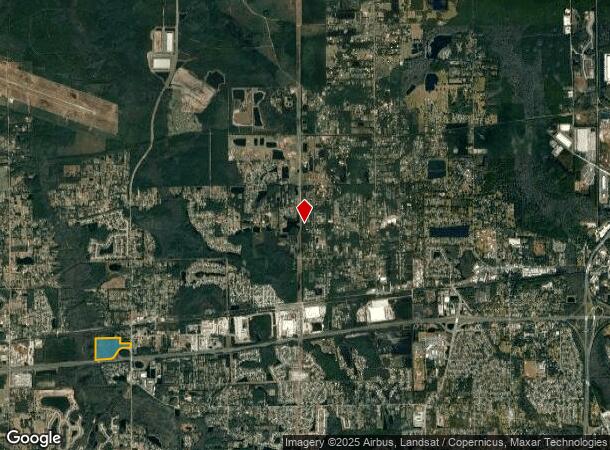  258 S Chaffee Rd S, Jacksonville, FL Parcel Map