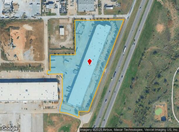 2300 N I 35W Pkwy, Denton, TX Parcel Map