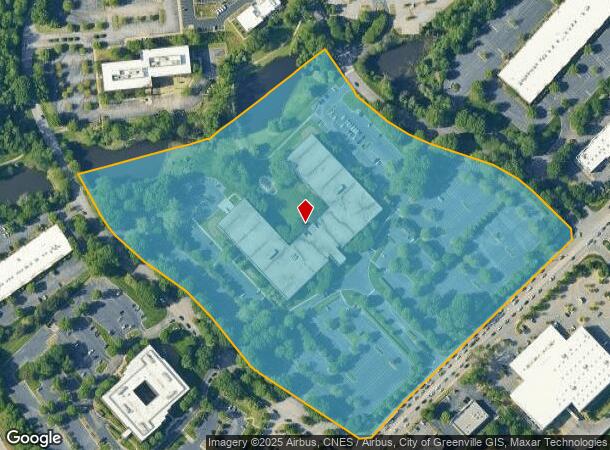  1041 E Butler Rd, Greenville, SC Parcel Map