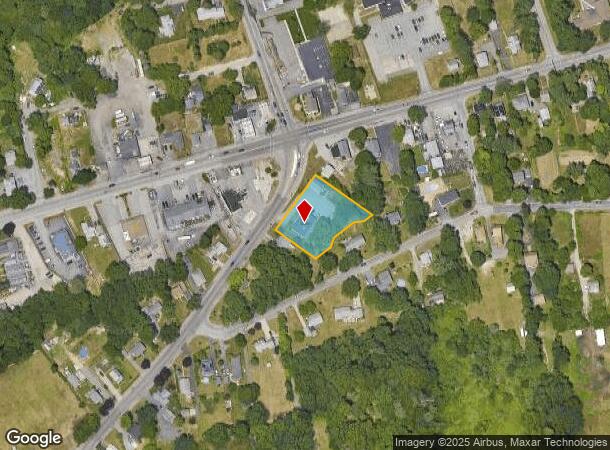  572 Arcade Ave, Seekonk, MA Parcel Map
