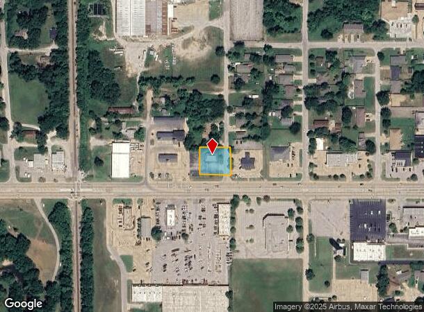 722 S Linden St, Sapulpa, OK Parcel Map