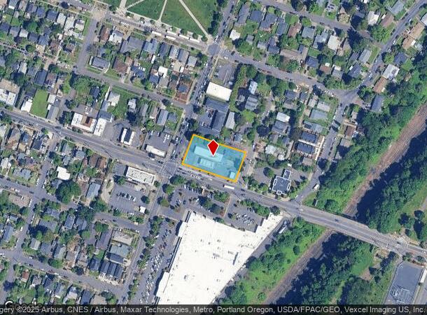  6869 N Lombard St, Portland, OR Parcel Map