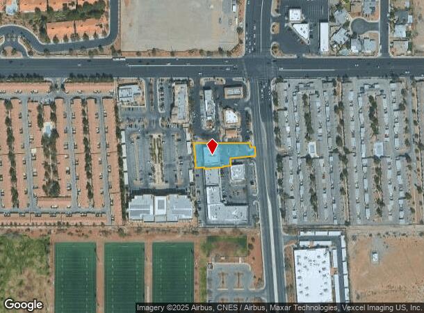  1151 S Buffalo Dr, Las Vegas, NV Parcel Map