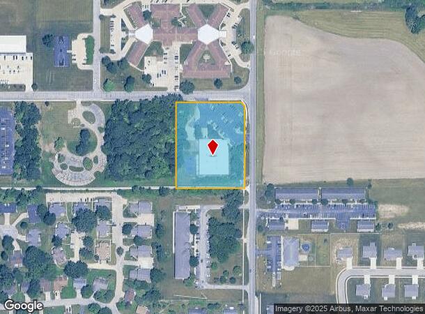 4105 N Walnut St, Muncie, IN Parcel Map