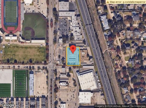  12240 Inwood Rd, Dallas, TX Parcel Map