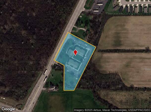  8380 N Telegraph Rd, Newport, MI Parcel Map