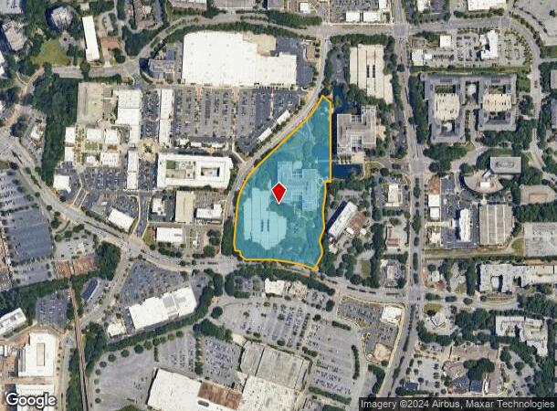  115 Perimeter Center Pl Ne, Atlanta, GA Parcel Map