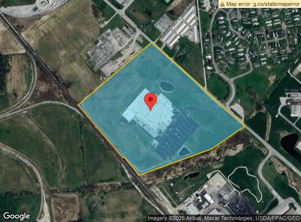  14249 Industrial Pky, Marysville, OH Parcel Map