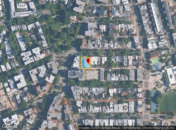  1862 Kalorama Rd Nw, Washington, DC Parcel Map