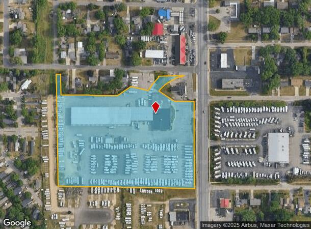 7145 Division Ave S, Grand Rapids, MI Parcel Map