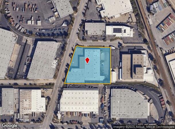 2824 E 208Th St, Long Beach, CA Parcel Map