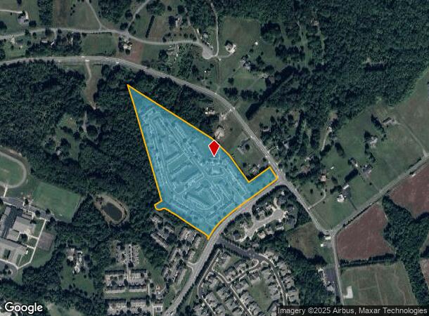 11 Darlington Way, Fredericksburg, VA Parcel Map