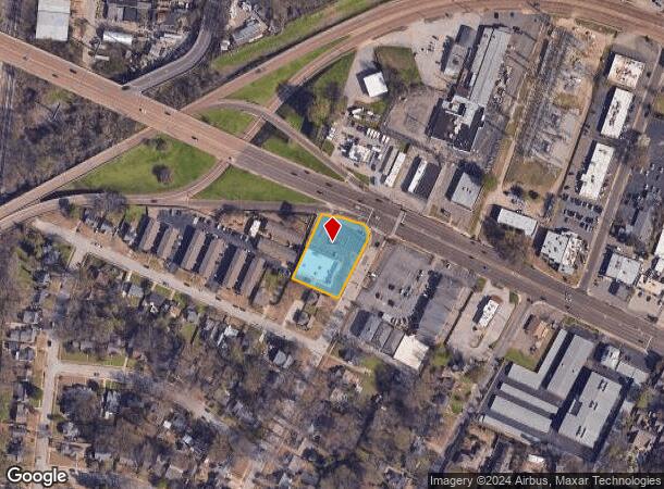  2847 Poplar Ave, Memphis, TN Parcel Map