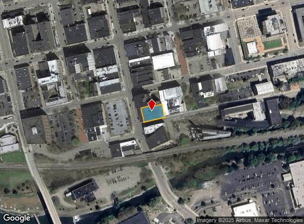 100 N Main St, Jamestown, NY Parcel Map