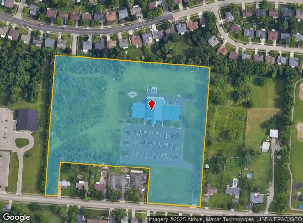  5875 Shull Rd, Dayton, OH Parcel Map