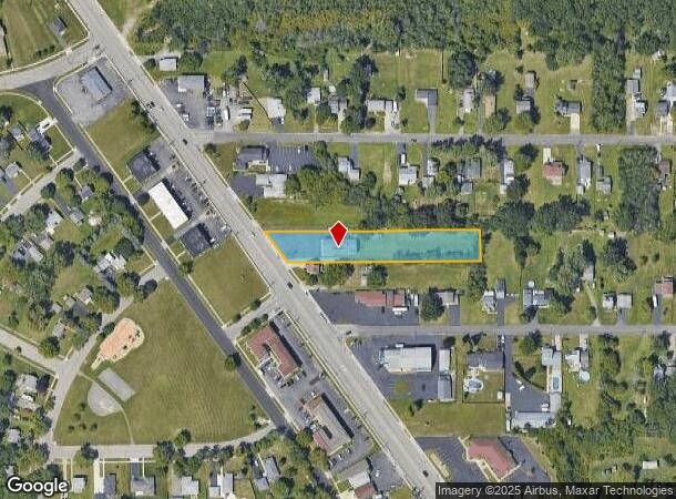  3217 Military Rd, Niagara Falls, NY Parcel Map