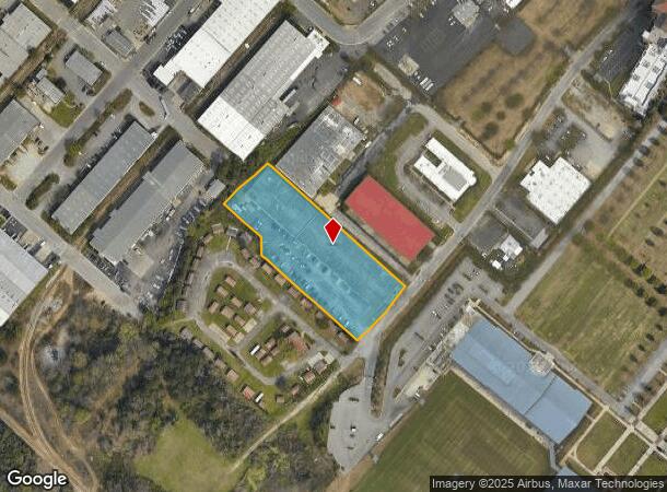 947 S Stadium Rd, Columbia, SC Parcel Map