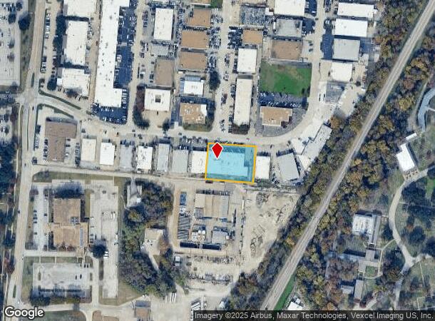  13434 Floyd Cir, Dallas, TX Parcel Map