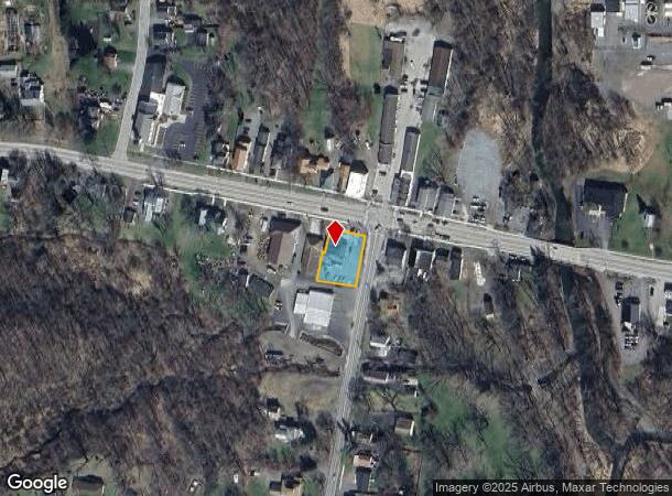 8739 Main St, Honeoye, NY Parcel Map