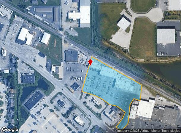 812 E Main St, Brownsburg, IN Parcel Map