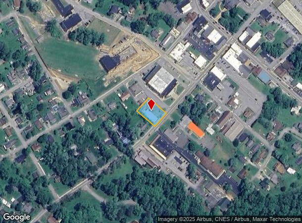 Maple Ave, Fayetteville, WV Parcel Map