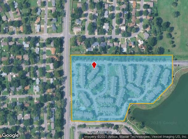 1010 N Ridge Rd, Wichita, KS Parcel Map