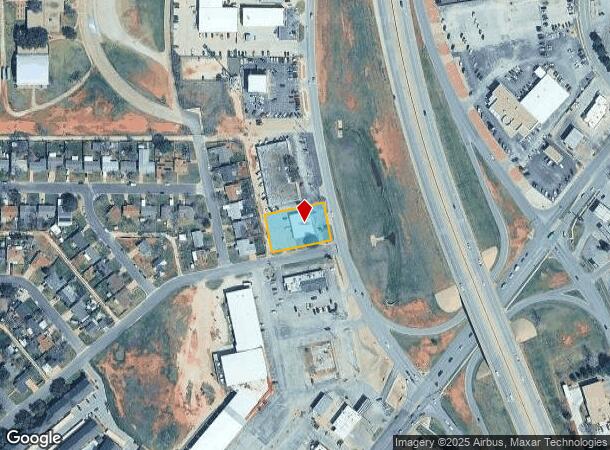 1766 S Clack St, Abilene, TX Parcel Map