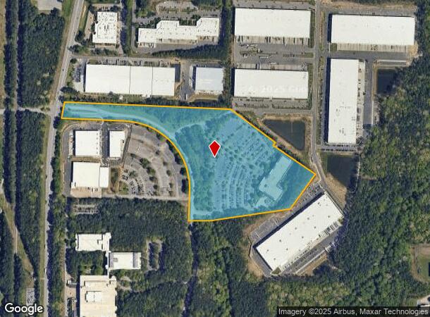  3901 S Miami Blvd, Durham, NC Parcel Map