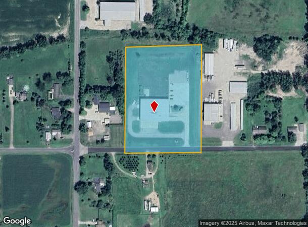 1900 Krouse Rd, Owosso, MI Parcel Map