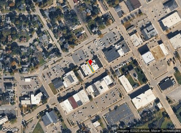  348 W Nepessing St, Lapeer, MI Parcel Map