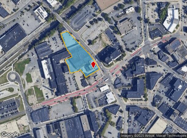 60 Dexter St, Pawtucket, RI Parcel Map