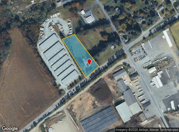  1895 Baltimore Pike, Oxford, PA Parcel Map