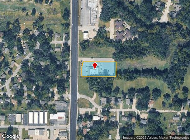  710 N Main St, Lansing, KS Parcel Map