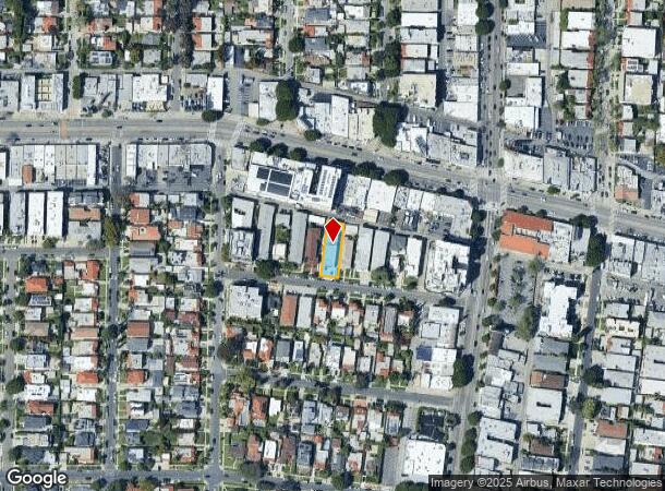  8843 Alcott St, Los Angeles, CA Parcel Map