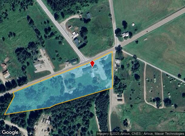 2866 Vt Route 100, Eden, VT Parcel Map