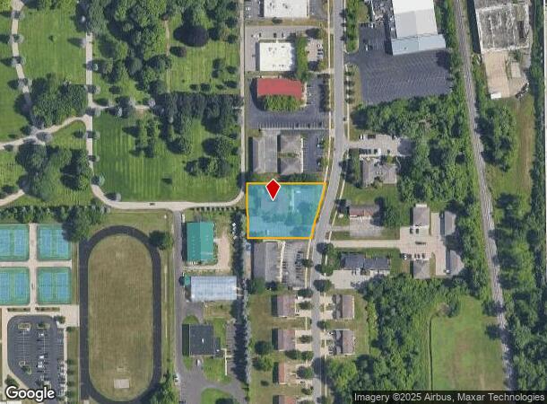 490 Century Ln, Holland, MI Parcel Map