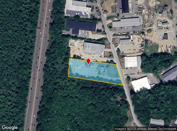  42 1St St, Bridgewater, MA Parcel Map